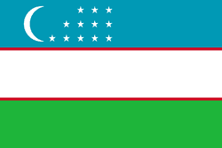 Uzbekistan flag